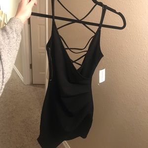 Windsor Dresses - NEW Black lace up wrap dress Windsor Dresses - NEW Black lace up wrap dress